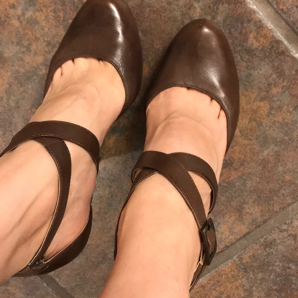 Brown Leather Cathy Jean Brazil heels